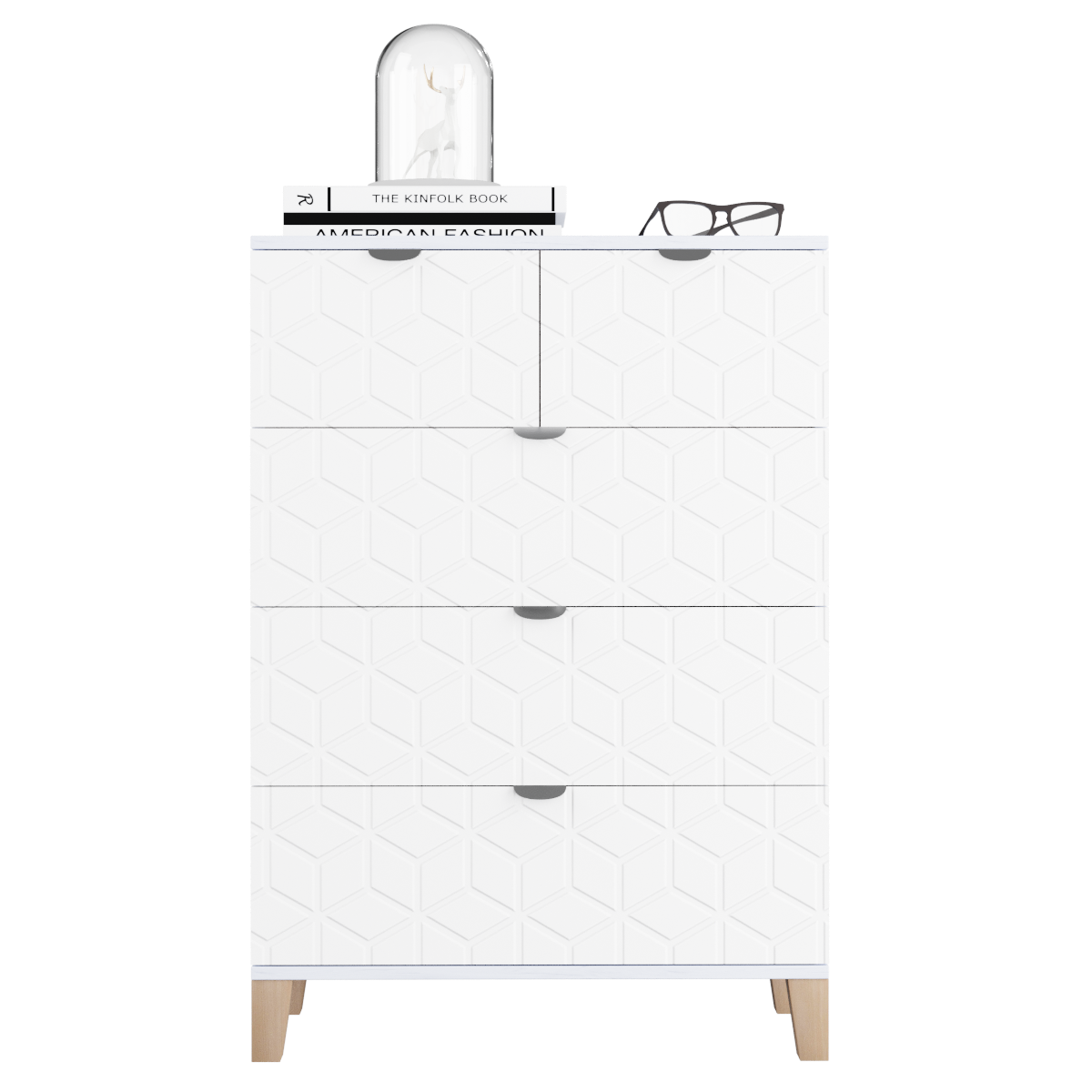 Комод Марвин белого цвета