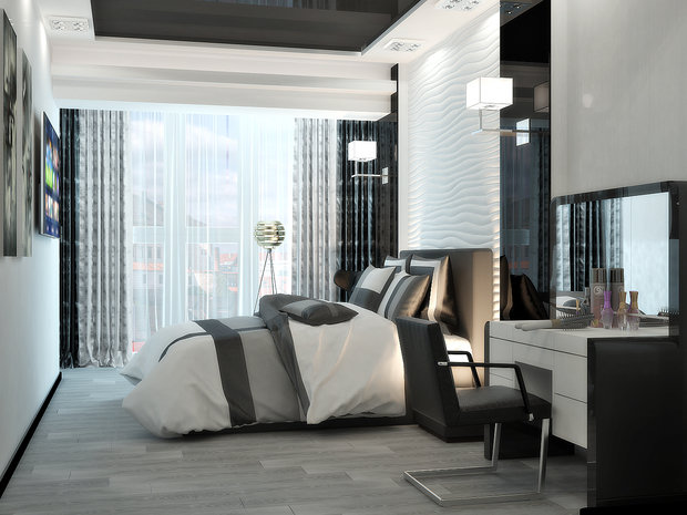 Фото из портфолио Bed room – фотографии дизайна интерьеров на INMYROOM