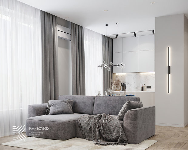 Фото из портфолио ЖК Ривер Парк – фотографии дизайна интерьеров на INMYROOM