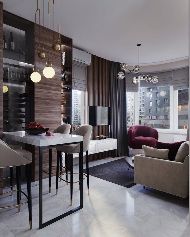 Фото из портфолио Wellton Park – фотографии дизайна интерьеров на INMYROOM