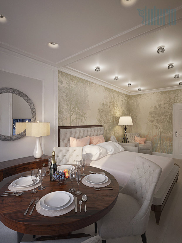 Фото из портфолио Квартира, 41кв.м., Август 2018 – фотографии дизайна интерьеров на INMYROOM