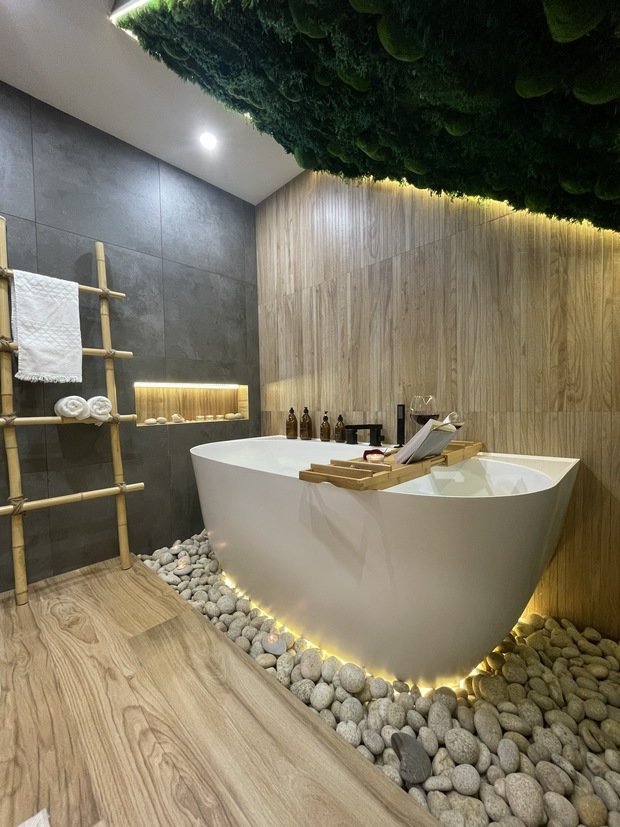 Фотография: Ванная в стиле Современный, Эко – фото на INMYROOM