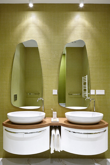 Фотография: Ванная в стиле Минимализм, Современный, Квартира, Москва, Инна Теджоева, Зина Броян, Berphin Interiors, новостройка, Монолитный дом, 3 комнаты, Более 90 метров, #эксклюзивныепроекты – фото на INMYROOM