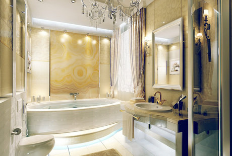 Ванная комната в классическом стиле
