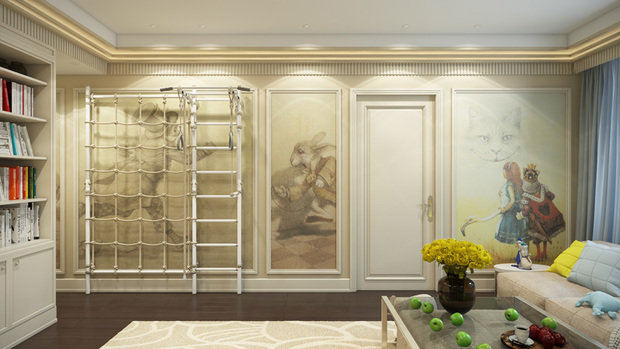 Фото из портфолио Интерьер игровой в стиле ар-деко, арт деко – фотографии дизайна интерьеров на INMYROOM