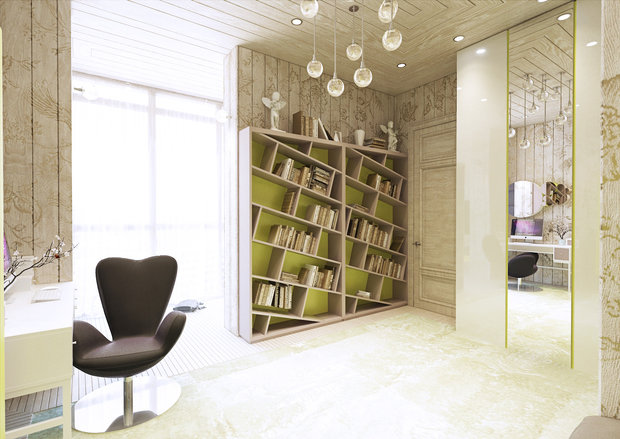 Фото из портфолио Мансардная квартира в Санкт-Петербурге  – фотографии дизайна интерьеров на INMYROOM