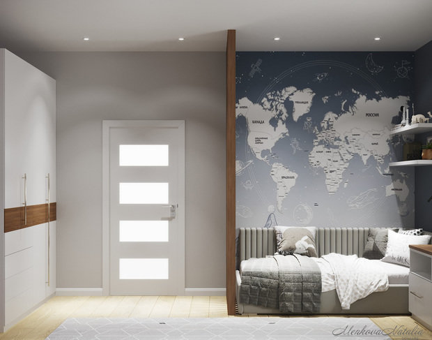 Фото из портфолио Детская 19,46 м2 – фотографии дизайна интерьеров на INMYROOM