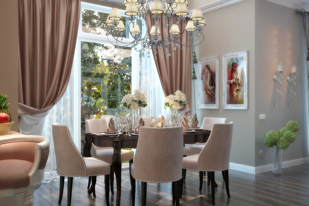 Фото из портфолио Дом, классика.  г.Вертер, Германия – фотографии дизайна интерьеров на INMYROOM