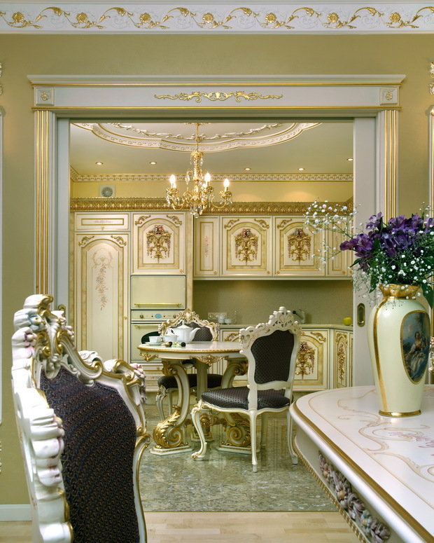 Фото из портфолио Квартира в классическом стиле 180 кв.м. – фотографии дизайна интерьеров на INMYROOM