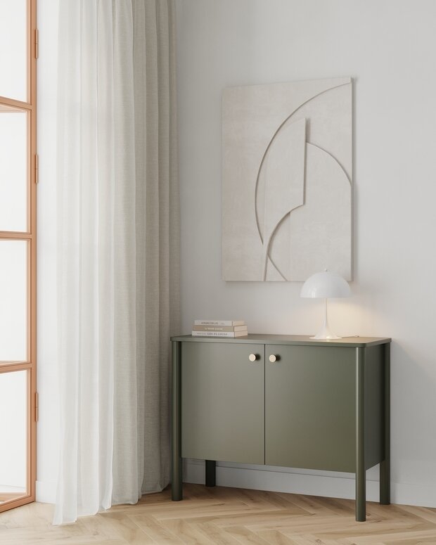 Фотография: Спальня в стиле Современный, Минимализм, Квартира, Проект недели, Москва, Монолитный дом, 3 комнаты, Более 90 метров, AE Design, Екатерина Ткаченко, Алиса Сивякова – фото на INMYROOM