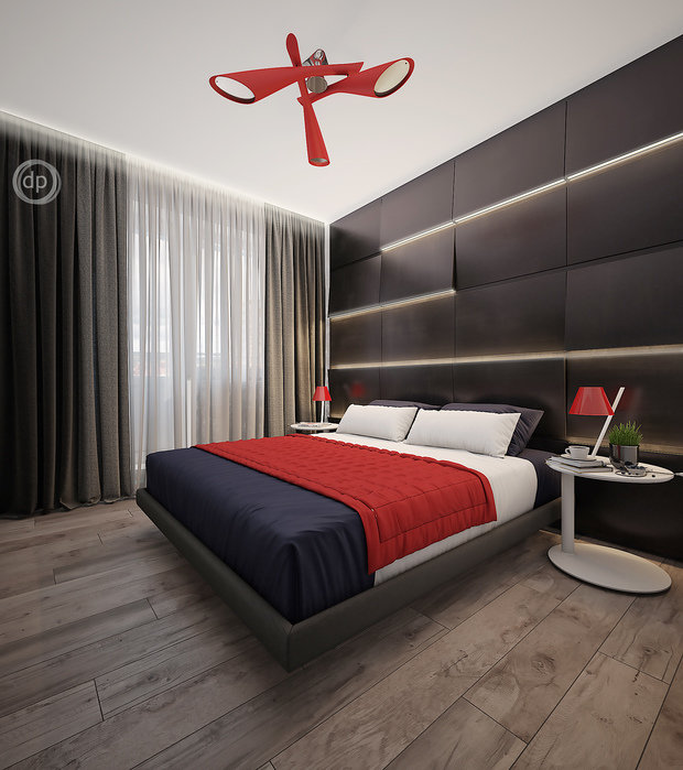 Фото из портфолио Аскетизм по-мужски – фотографии дизайна интерьеров на INMYROOM