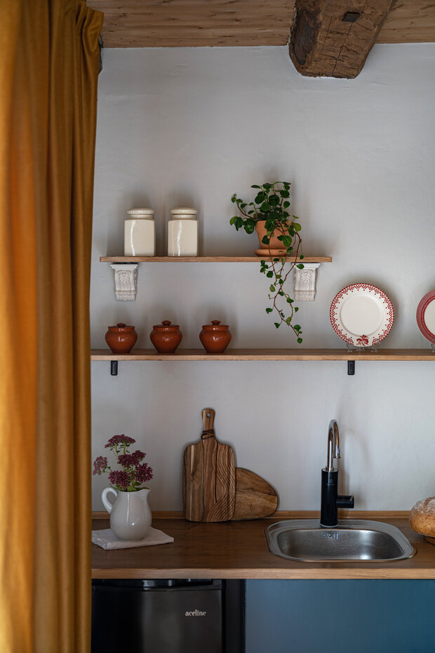 Фотография: Кухня и столовая в стиле Прованс и Кантри, Эклектика, Винтажный, Дом, Проект дня, Дача, Дом и дача, Московская область, Кирпичный дом, 4 и больше, 60-90 метров, Лиза Солис – фото на INMYROOM