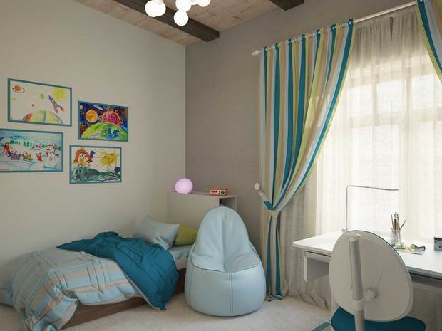 Фото из портфолио Квартира с мансардной крышей – фотографии дизайна интерьеров на INMYROOM