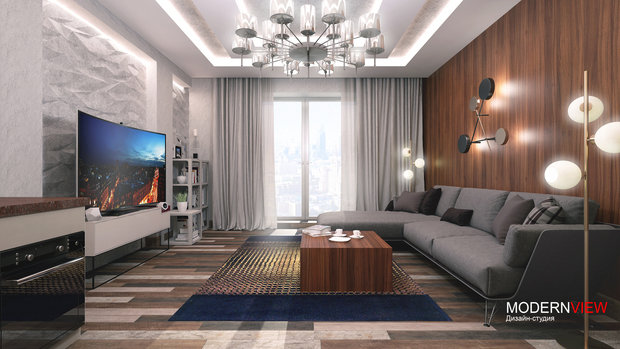 Фото из портфолио Апартаменты Маяковская 78м2 – фотографии дизайна интерьеров на INMYROOM