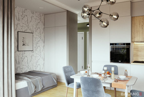 Квартира студия 31 м2