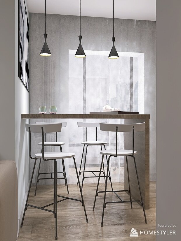 Фото из портфолио Современный стиль 49 кв.м. – фотографии дизайна интерьеров на INMYROOM