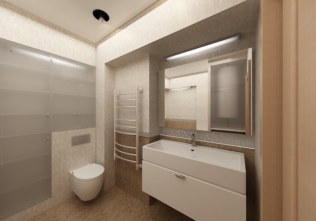 Фото из портфолио Одунушка для молодой семьи-переделываем в двушку. – фотографии дизайна интерьеров на INMYROOM