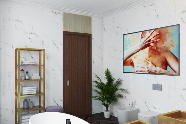 Фото из портфолио "Вокруг света" в ЖК "Крестовский De Luxe" – фотографии дизайна интерьеров на INMYROOM