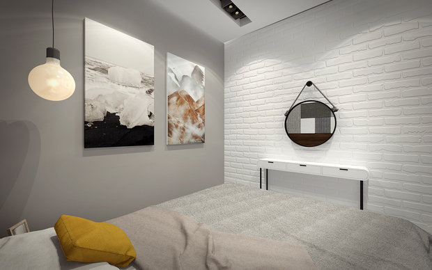 Фотография: Спальня в стиле Лофт – фото на INMYROOM