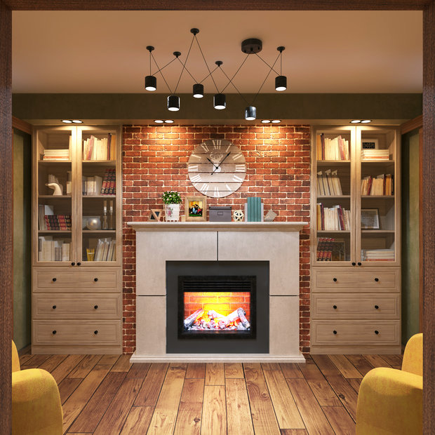 Фото из портфолио Сирень и оттенки оливкового – фотографии дизайна интерьеров на INMYROOM