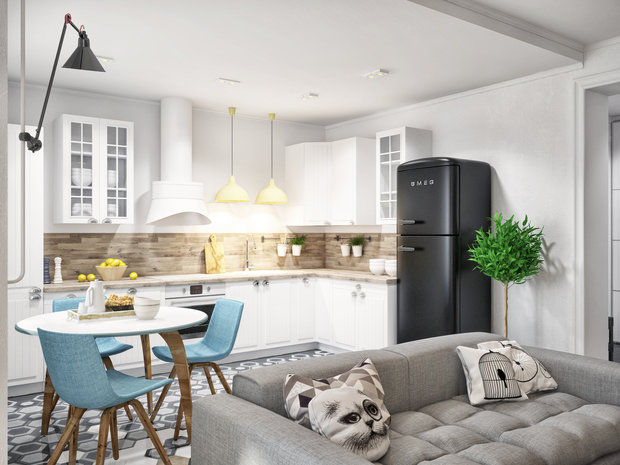 Фото из портфолио Scandinavian №1 – фотографии дизайна интерьеров на INMYROOM