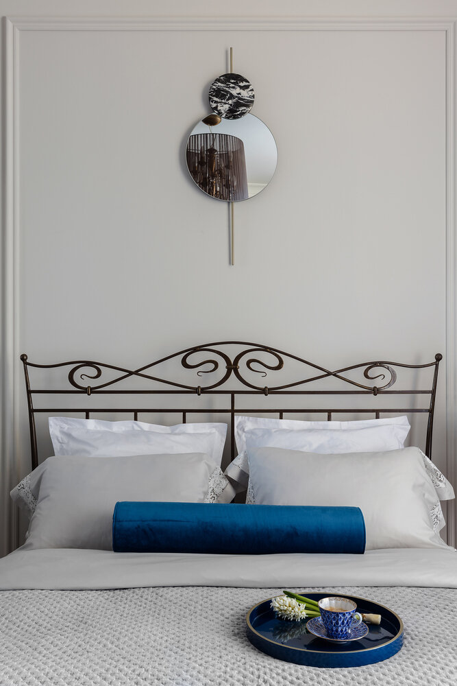 Фотография: Спальня в стиле Современный, Квартира, Проект дня, Санкт-Петербург, 4 и больше, Более 90 метров, Маргарита Сивухина – фото на INMYROOM Фотография: Спальня в стиле Современный, Квартира, Проект дня, Санкт-Петербург, 4 и больше, Более 90 метров, Маргарита Сивухина – фото на INMYROOM