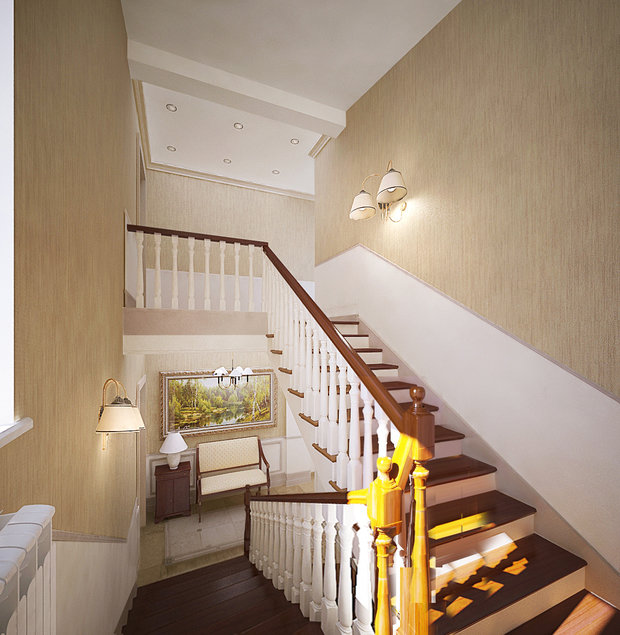 Фото из портфолио Частный жилой дом. Классика – фотографии дизайна интерьеров на INMYROOM