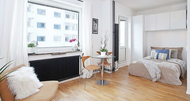 Фотография: Спальня в стиле Скандинавский, Современный,  – фото на INMYROOM