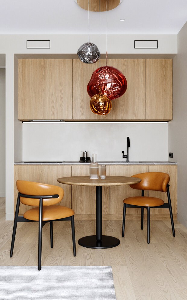 Фото из портфолио Визуализация кухни-гостиной – фотографии дизайна интерьеров на INMYROOM