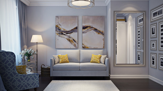 Фото из портфолио Квартира в стиле ар-деко – фотографии дизайна интерьеров на INMYROOM