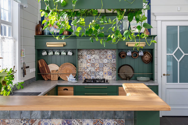 Фотография: Кухня и столовая в стиле Эко, Гид, Berphin Interiors, Светлана Юркова, Мария Нечаева, Елена Никитина, Кристина Изотова, Юлия Кандыбей, PROPERTY LAB+ART, Мария Пузанова, One Line Design, Line Design Studio – фото на INMYROOM