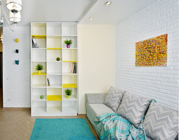 Фото из портфолио Реализация. Квартира 45 кв.м. на Романова – фотографии дизайна интерьеров на INMYROOM