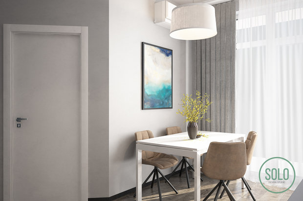 Фото из портфолио White&Blue – фотографии дизайна интерьеров на INMYROOM