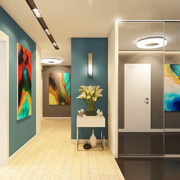 Фото из портфолио Квартира для большой семьи – фотографии дизайна интерьеров на INMYROOM