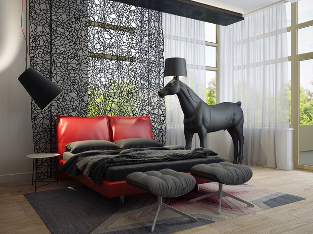Фото из портфолио красное и черное – фотографии дизайна интерьеров на INMYROOM