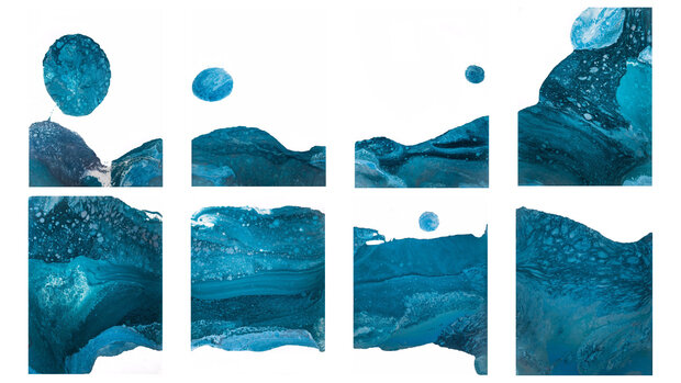 Фото из портфолио Картины Fluid Art – фотографии дизайна интерьеров на INMYROOM