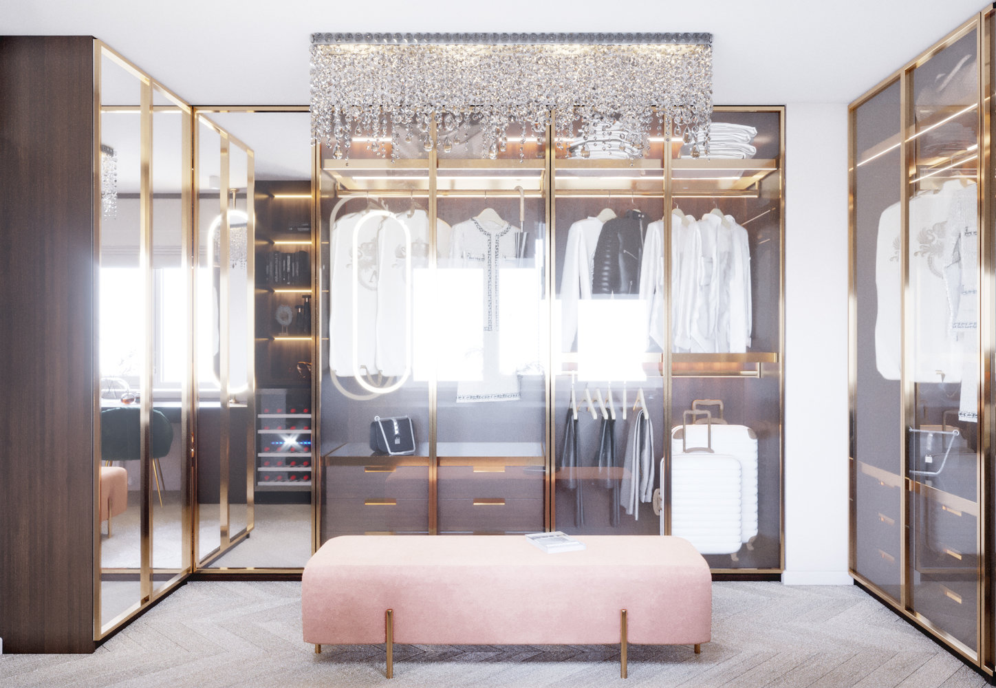 Фото из портфолио Квартира "Сибирский шик" – фотографии дизайна интерьеров на INMYROOM Фото из портфолио Квартира "Сибирский шик" – фотографии дизайна интерьеров на INMYROOM