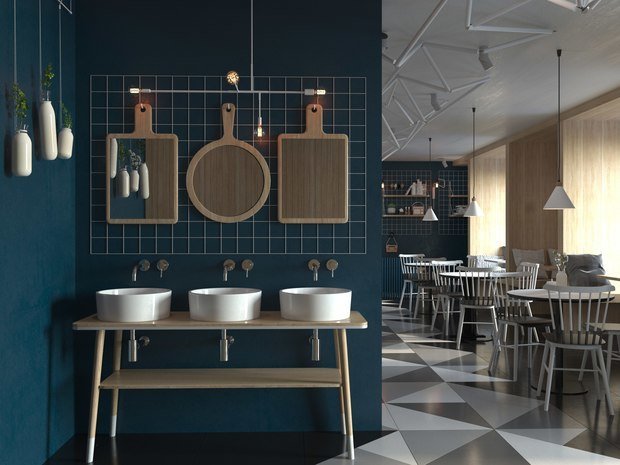 Фото из портфолио МУКА CAFE – фотографии дизайна интерьеров на INMYROOM