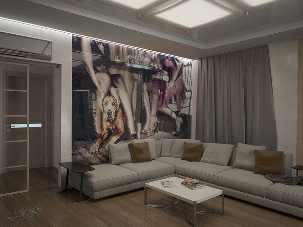 Фото из портфолио Квартира на Романова – фотографии дизайна интерьеров на INMYROOM