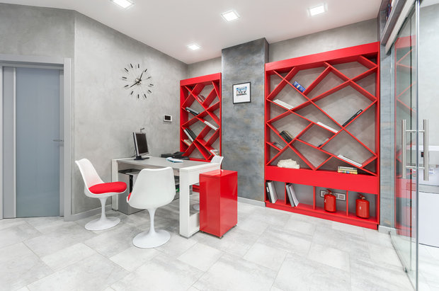 Фото из портфолио Яркий офис в Воронеже. Фото. – фотографии дизайна интерьеров на INMYROOM