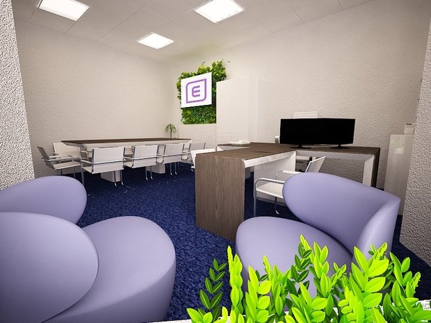 Фото из портфолио Дизайн-проект офисного пространства для коммерческой фирмы – фотографии дизайна интерьеров на INMYROOM