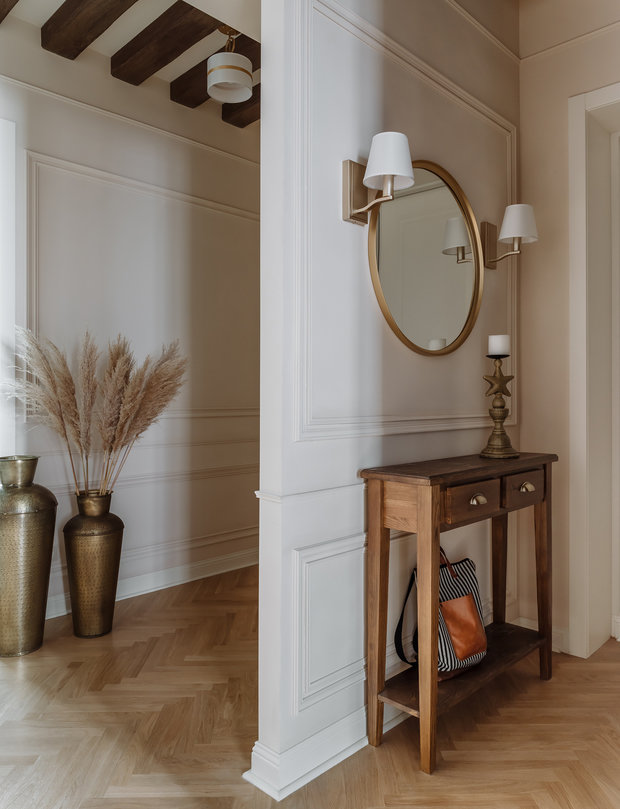 Фотография: Прихожая в стиле Восточный, Эклектика, Квартира, Проект дня, Москва, 3 комнаты, 60-90 метров, Виолетта Голубева – фото на INMYROOM