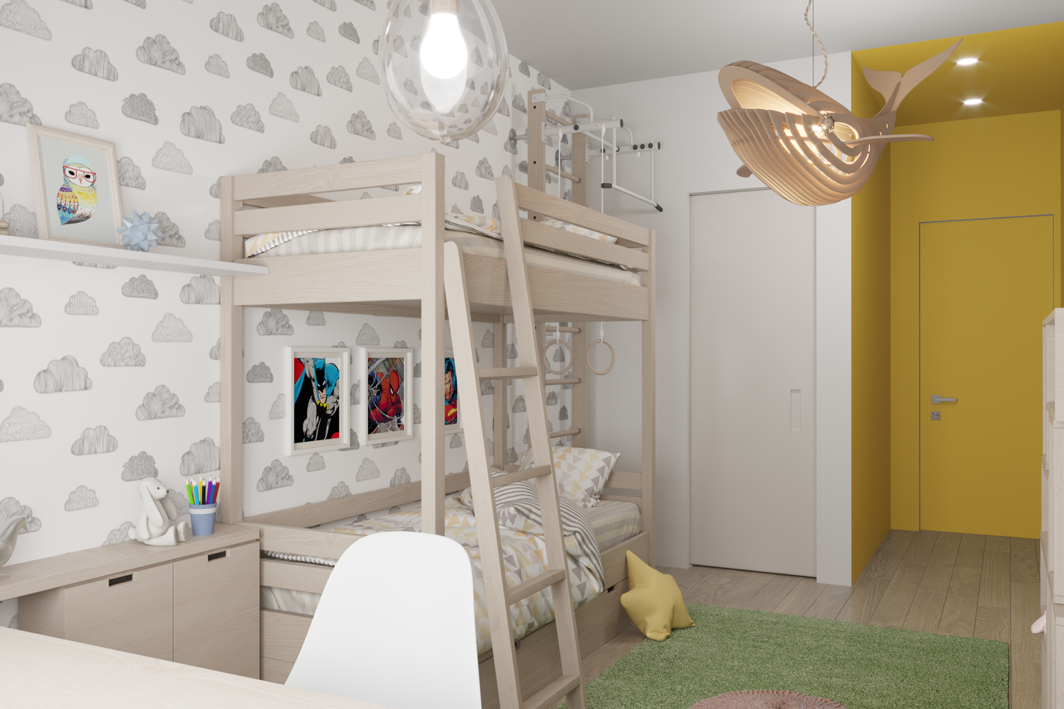 Фотография: Детская в стиле Современный, Квартира, Проект дня, Красногорск, Виктория Золина, Zi-Design Interiors, 4 и больше, Более 90 метров, Катерина Старикова – фото на INMYROOM Фотография: Детская в стиле Современный, Квартира, Проект дня, Красногорск, Виктория Золина, Zi-Design Interiors, 4 и больше, Более 90 метров, Катерина Старикова – фото на INMYROOM