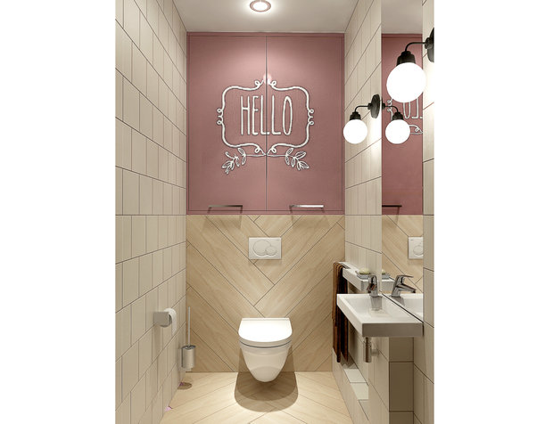 Фото из портфолио Спокойный бирюзовый – фотографии дизайна интерьеров на INMYROOM