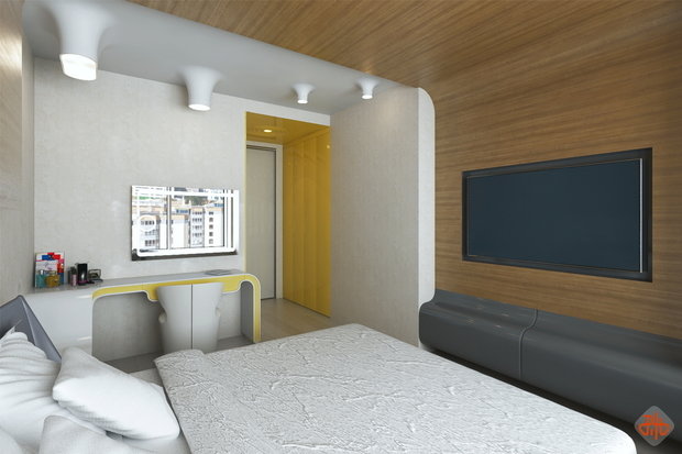 Фото из портфолио ЖК ОГНИ Екатеринбурга – фотографии дизайна интерьеров на INMYROOM