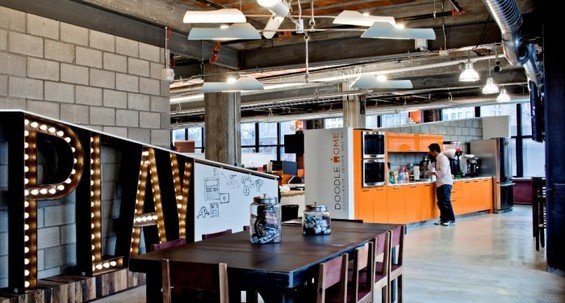 Фотография: Прочее в стиле Лофт, Офисное пространство, Офис, Дома и квартиры, Граффити – фото на INMYROOM