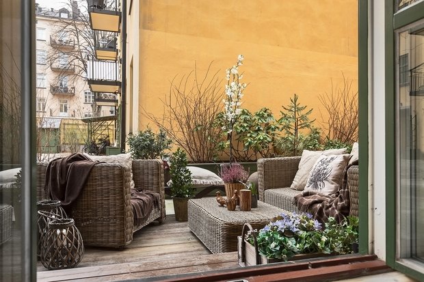 Фотография: Терраса в стиле Скандинавский, Декор интерьера, Советы – фото на INMYROOM