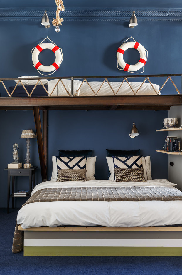 Фотография: Детская в стиле Лофт, Эклектика, Квартира, Проект недели, Санкт-Петербург, Макс Жуков, Виктор Штефан, Кирпичный дом, ToTaste Studio, 4 и больше, Более 90 метров – фото на INMYROOM