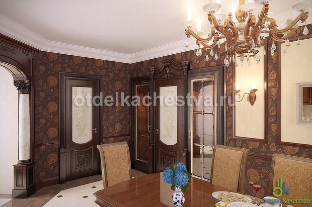 Фото из портфолио Классическая роскошь в палитре художника – фотографии дизайна интерьеров на INMYROOM