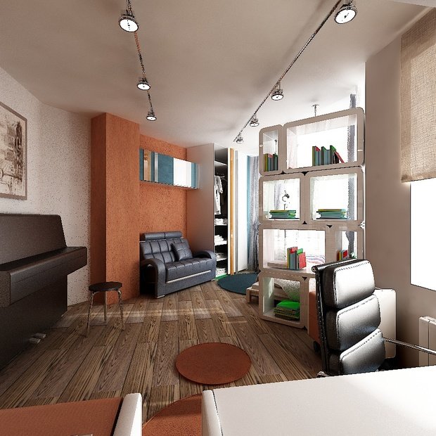 Фото из портфолио Квартира Антарес – фотографии дизайна интерьеров на INMYROOM